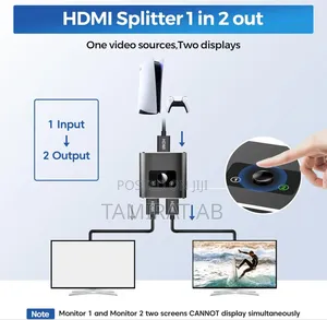 HDMI Splitter/Switcher at 60hz, Bidirectional HDMI Switch