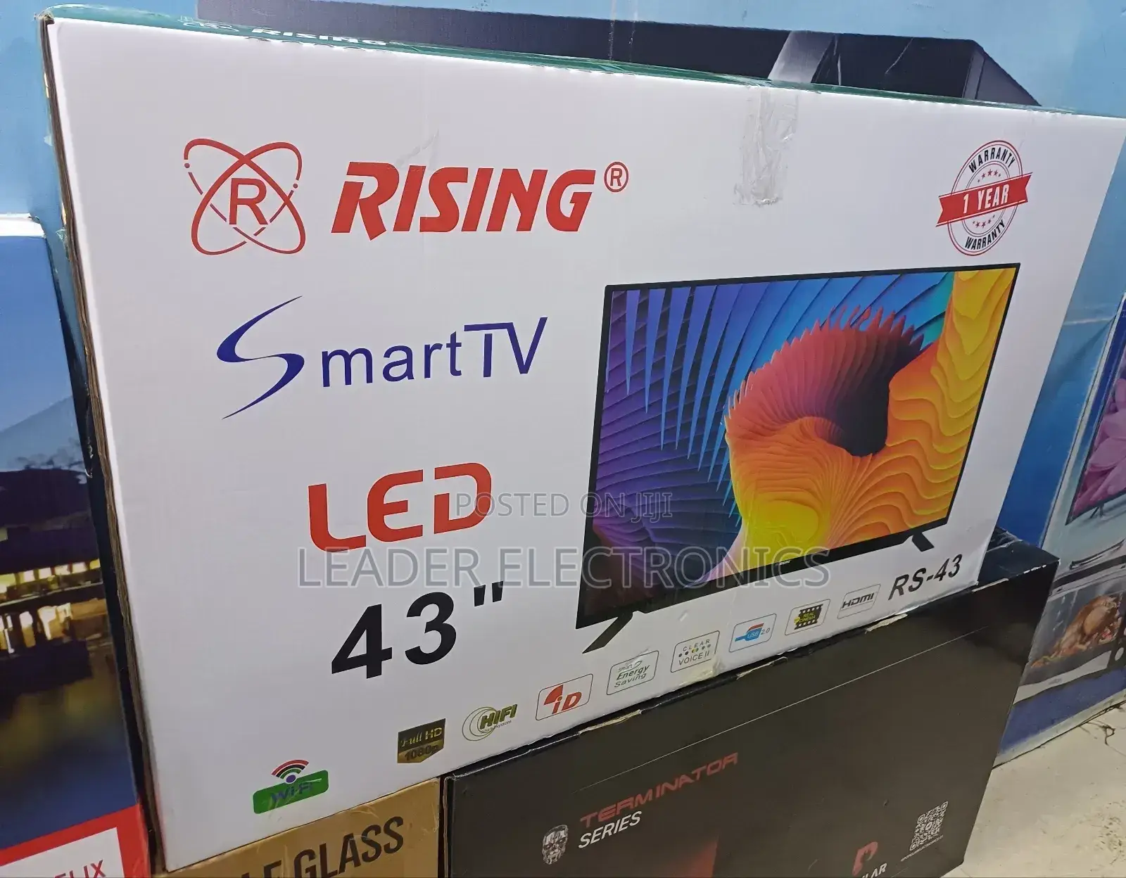 Rising Tv 43 Inch Smart Android Tv