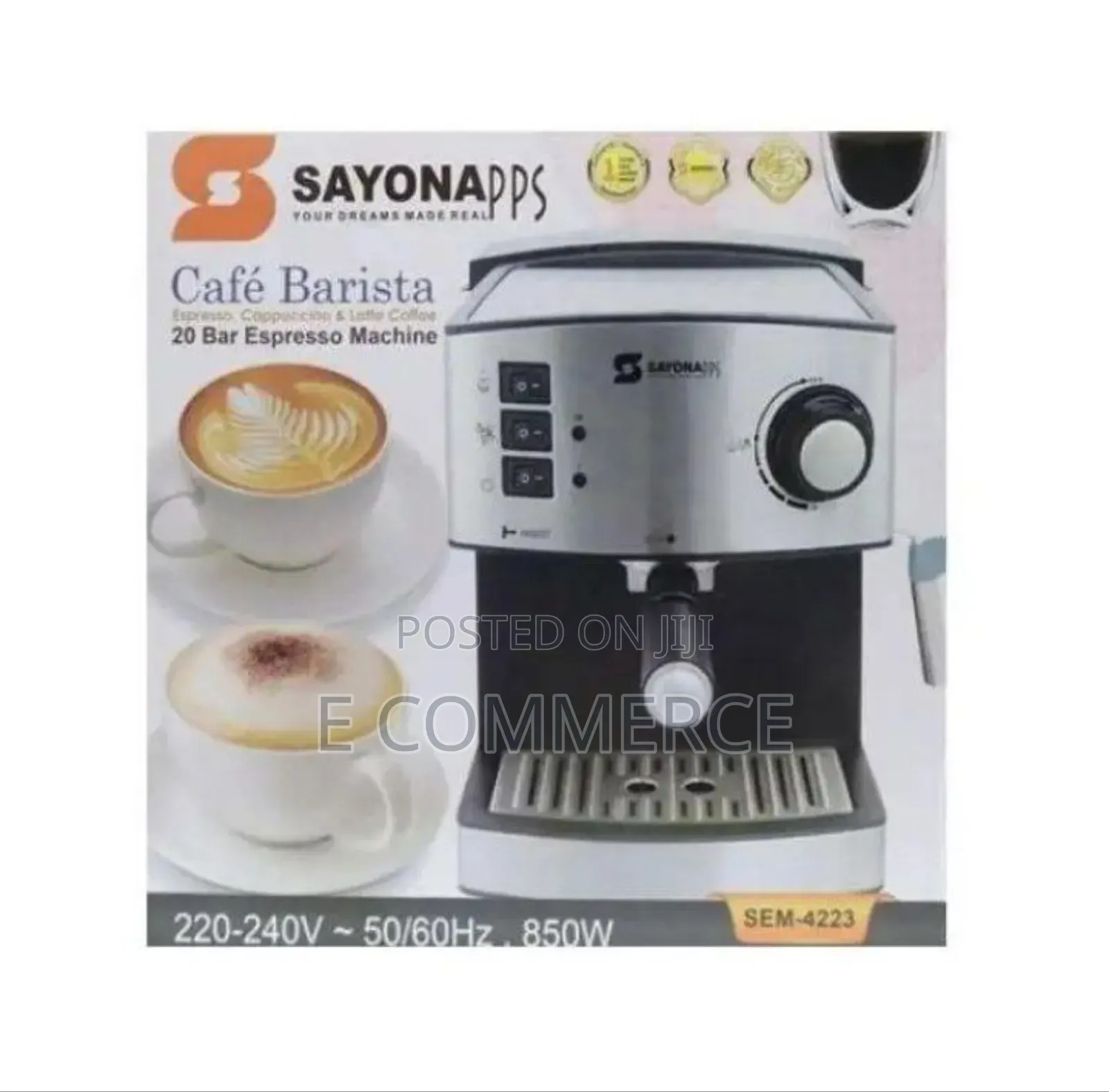 Sayonapps 20 Bar Coffee Maker