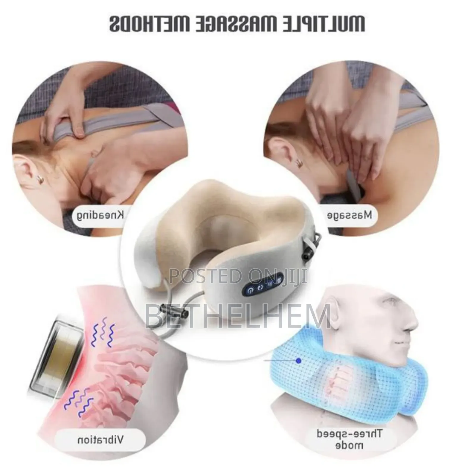 U-Shaped Massage Pillow