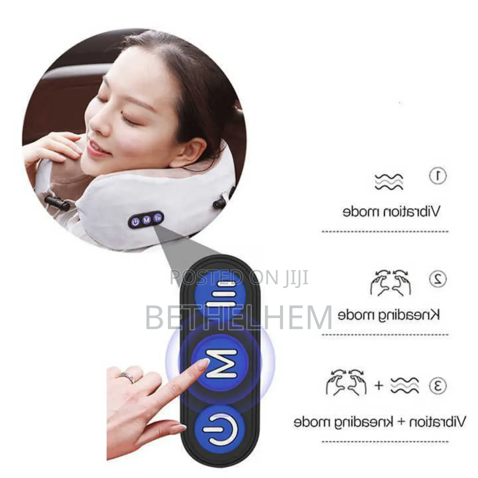 U-Shaped Massage Pillow