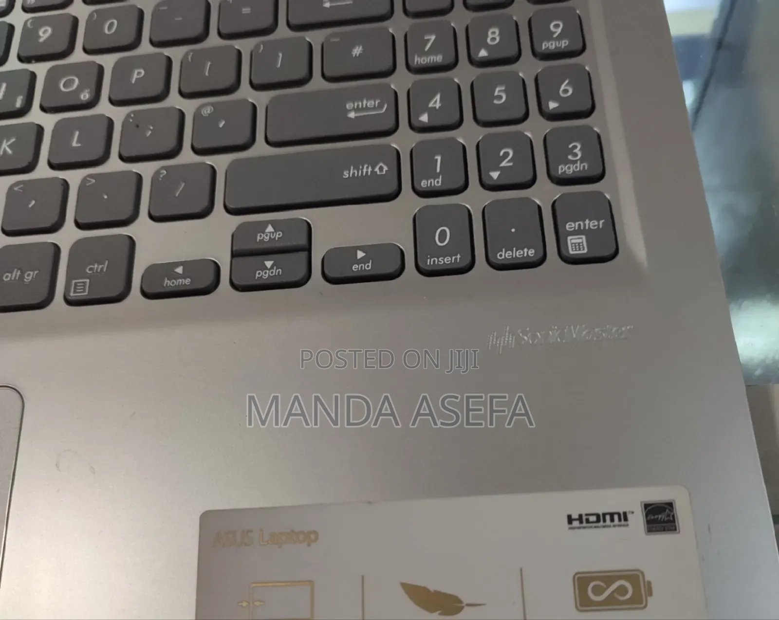 New Laptop Asus VivoBook 15 X540NA 8GB Intel Core I7 SSD 512GB