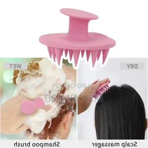 Photo - Silicon Hair Scalp Massager Shampoo Brush