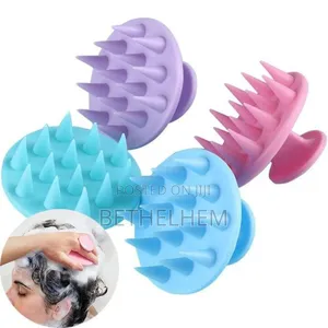 Silicon Hair Scalp Massager Shampoo Brush