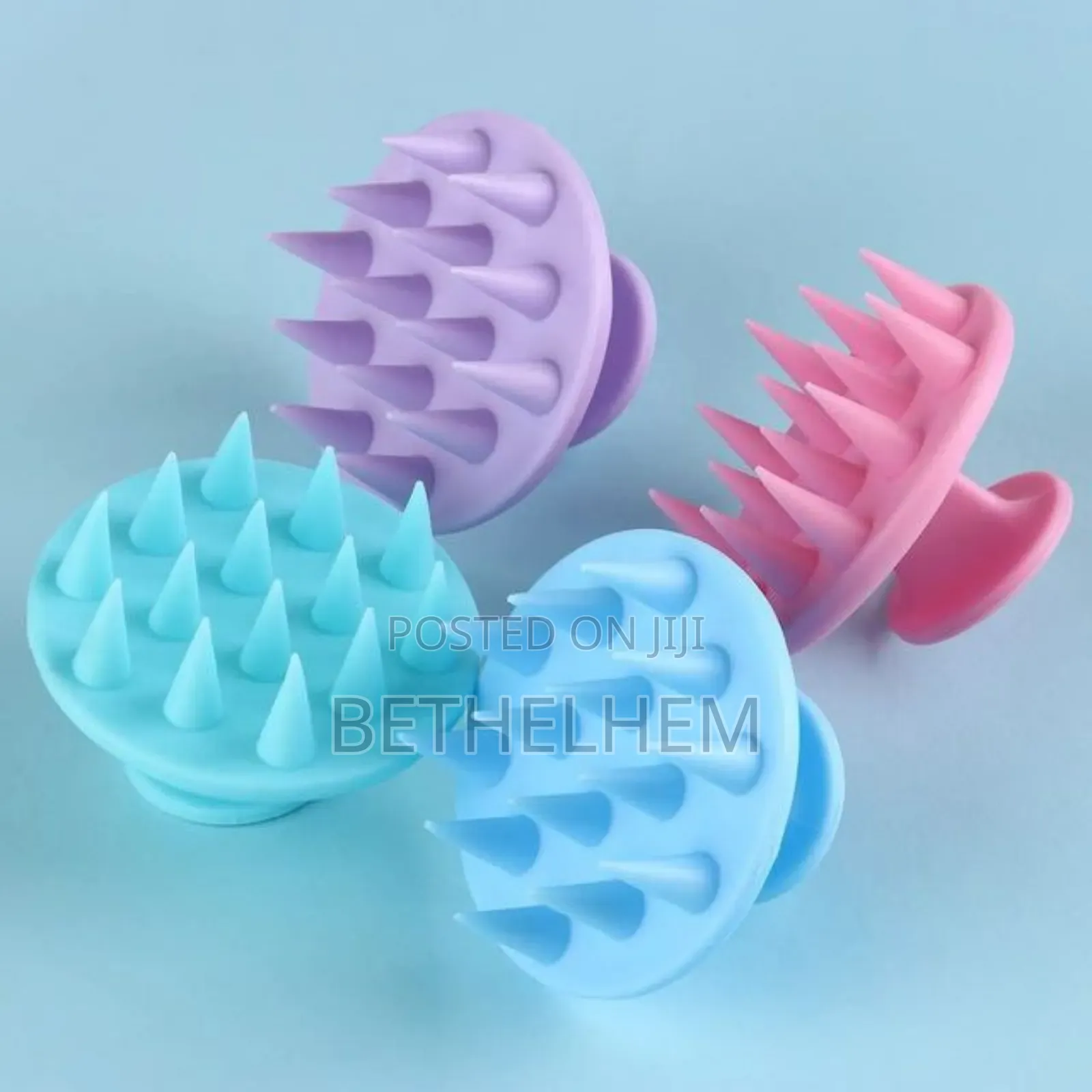 Silicon Hair Scalp Massager Shampoo Brush