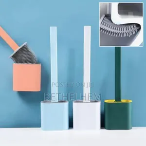 Toilet Cleaning Brush With Brush Holder