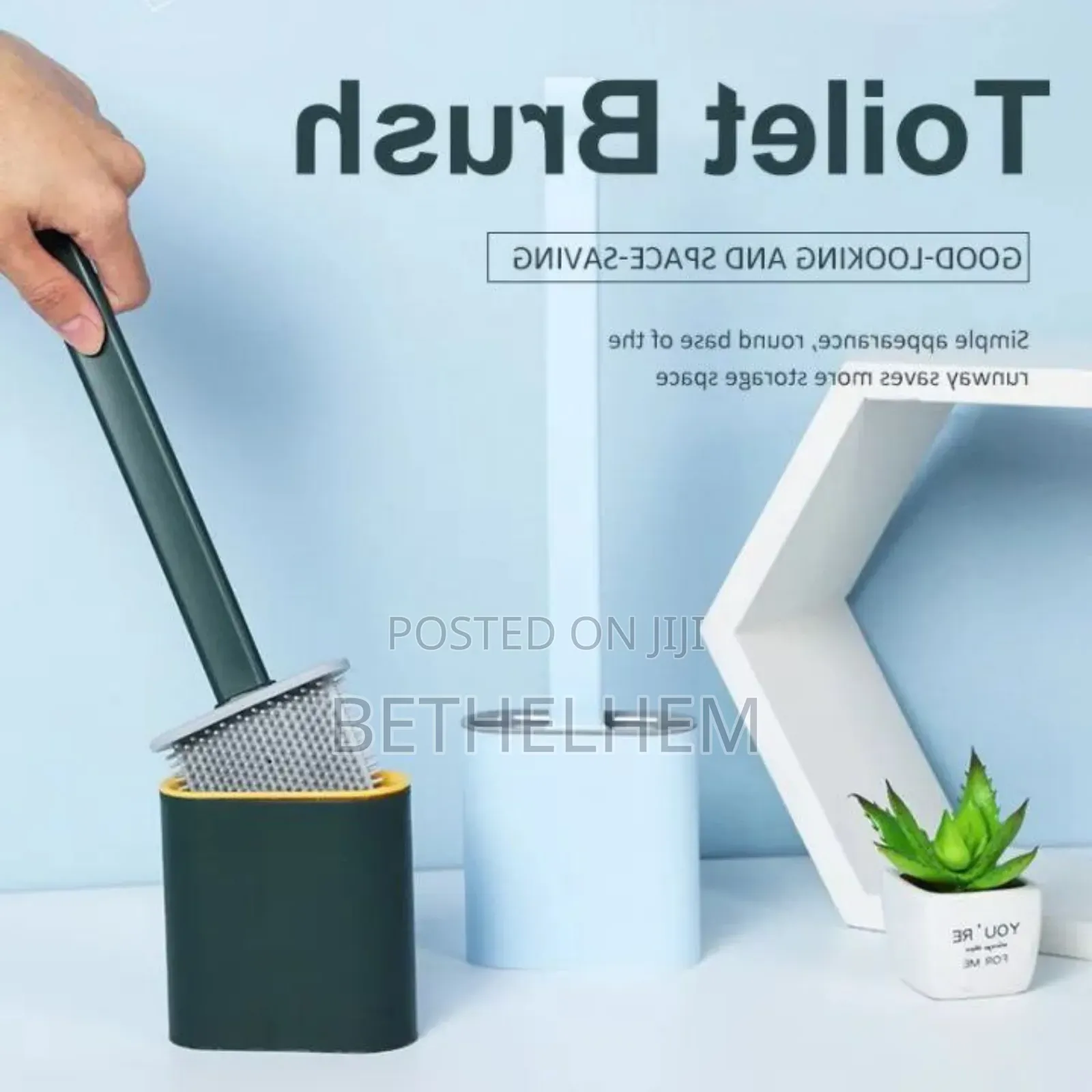 Toilet Cleaning Brush With Brush Holder