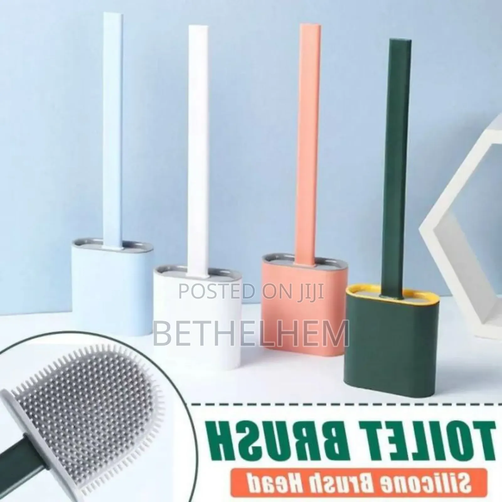 Toilet Cleaning Brush With Brush Holder