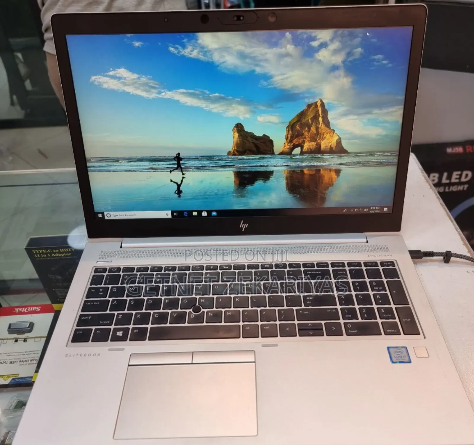 New Laptop HP EliteBook 850 G5 16GB Intel Core I7 SSD 512GB