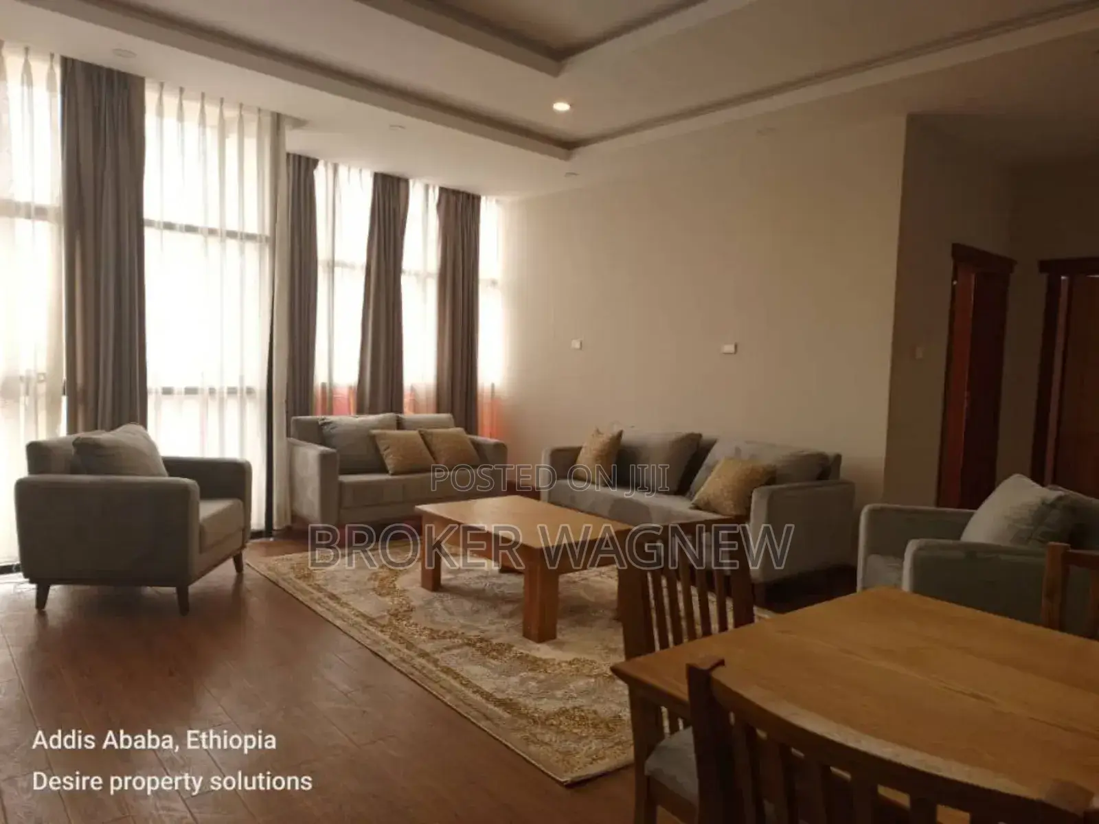 Furnished 2bdrm Apartment in Bole for rent