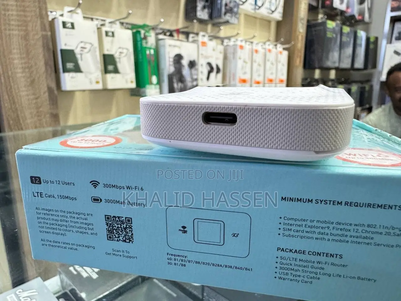 5g/Lte Mobile Wi-Fi Router Cat4,