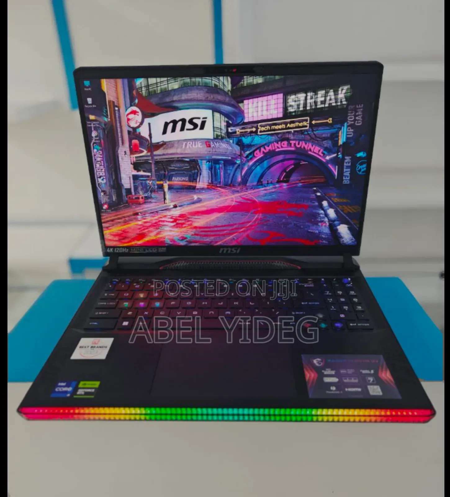 New Laptop MSI 64GB Intel Core I9 SSD 2T