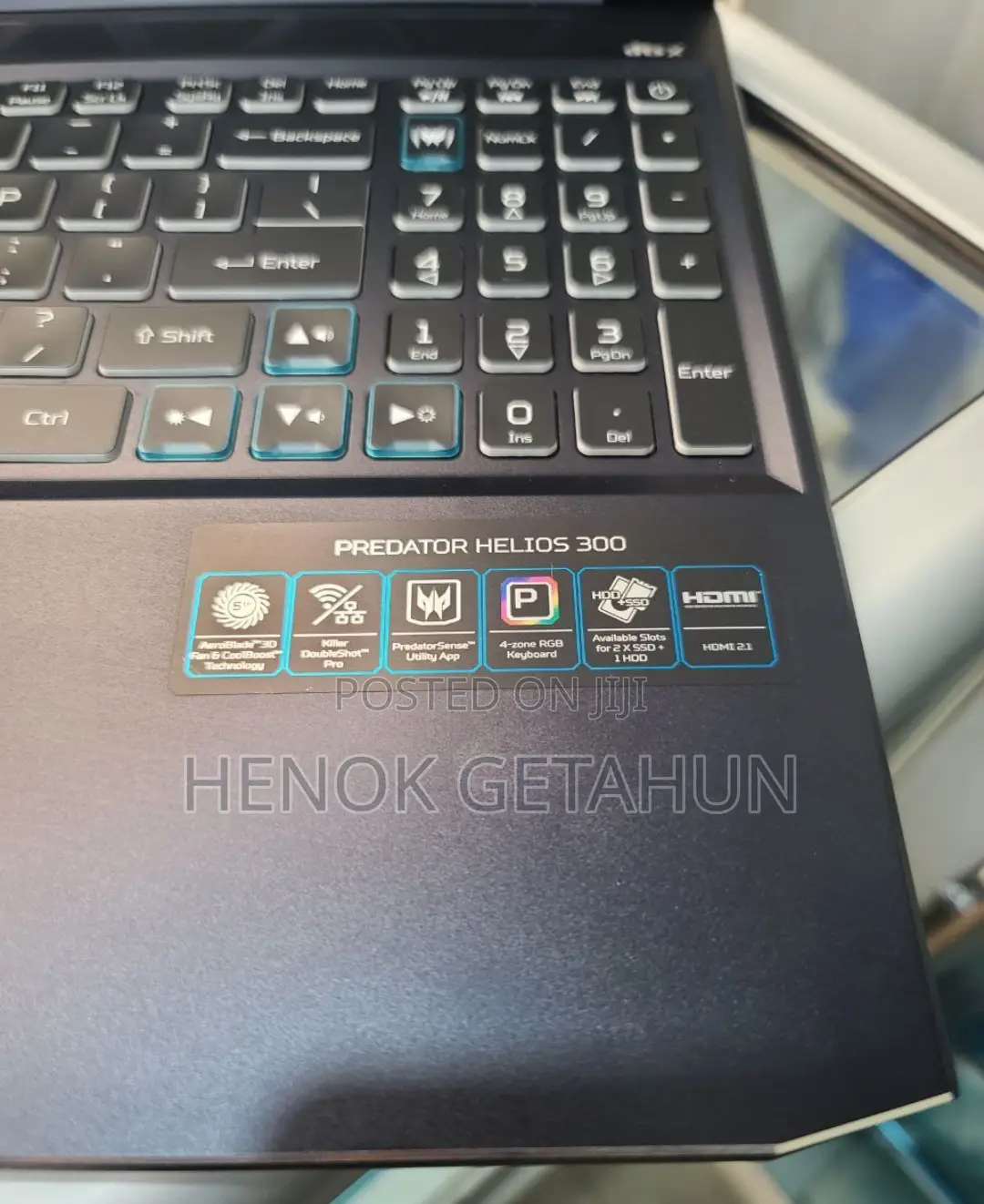 New Laptop Acer Predator Helios 300 16GB Intel Core I9 SSD 512GB