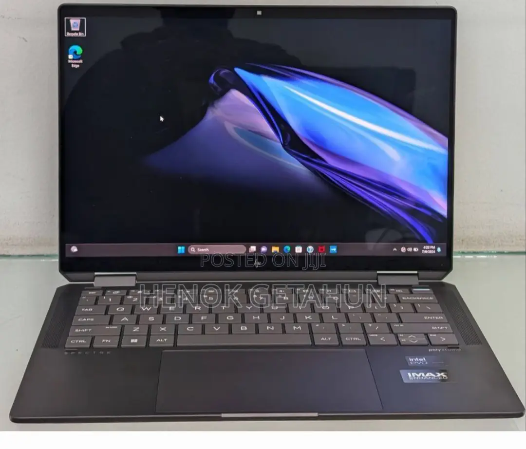 New Laptop HP Spectre 16GB Intel Core I7 SSD 1T