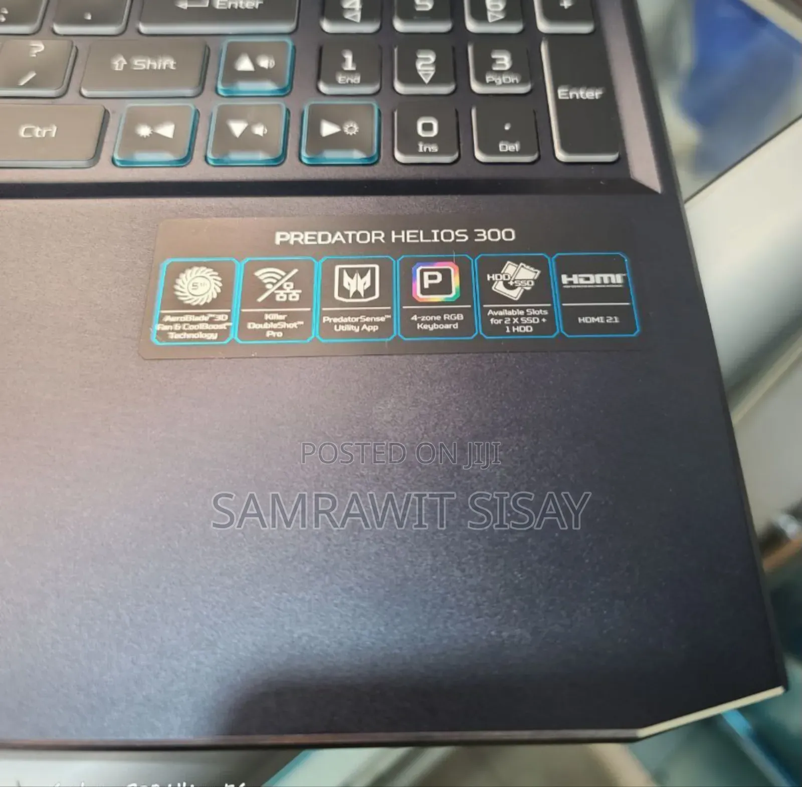 New Laptop Acer Predator Helios 300 16GB Intel Core i9 SSD 512GB