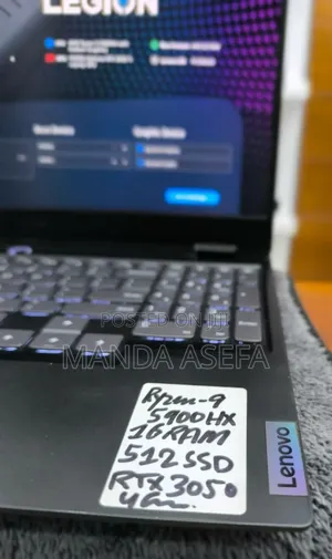 New Laptop Lenovo 16GB AMD Ryzen 9 SSD 512GB
