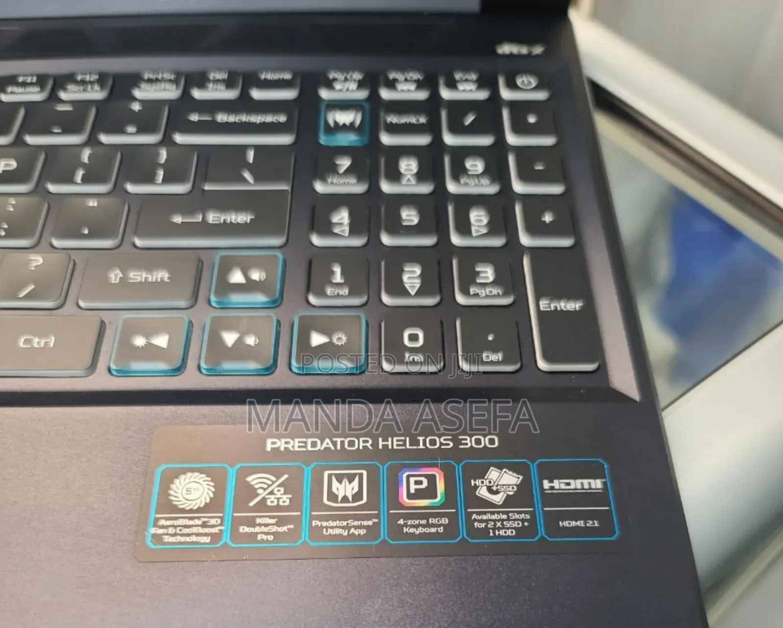 New Laptop Acer Predator Helios 300 16GB Intel Core I9 SSD 512GB