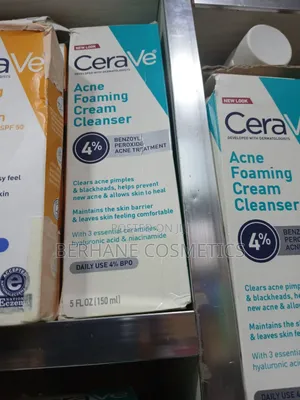 Photo - Cerave Acne Foaming Cleanser 4%Benzoyl