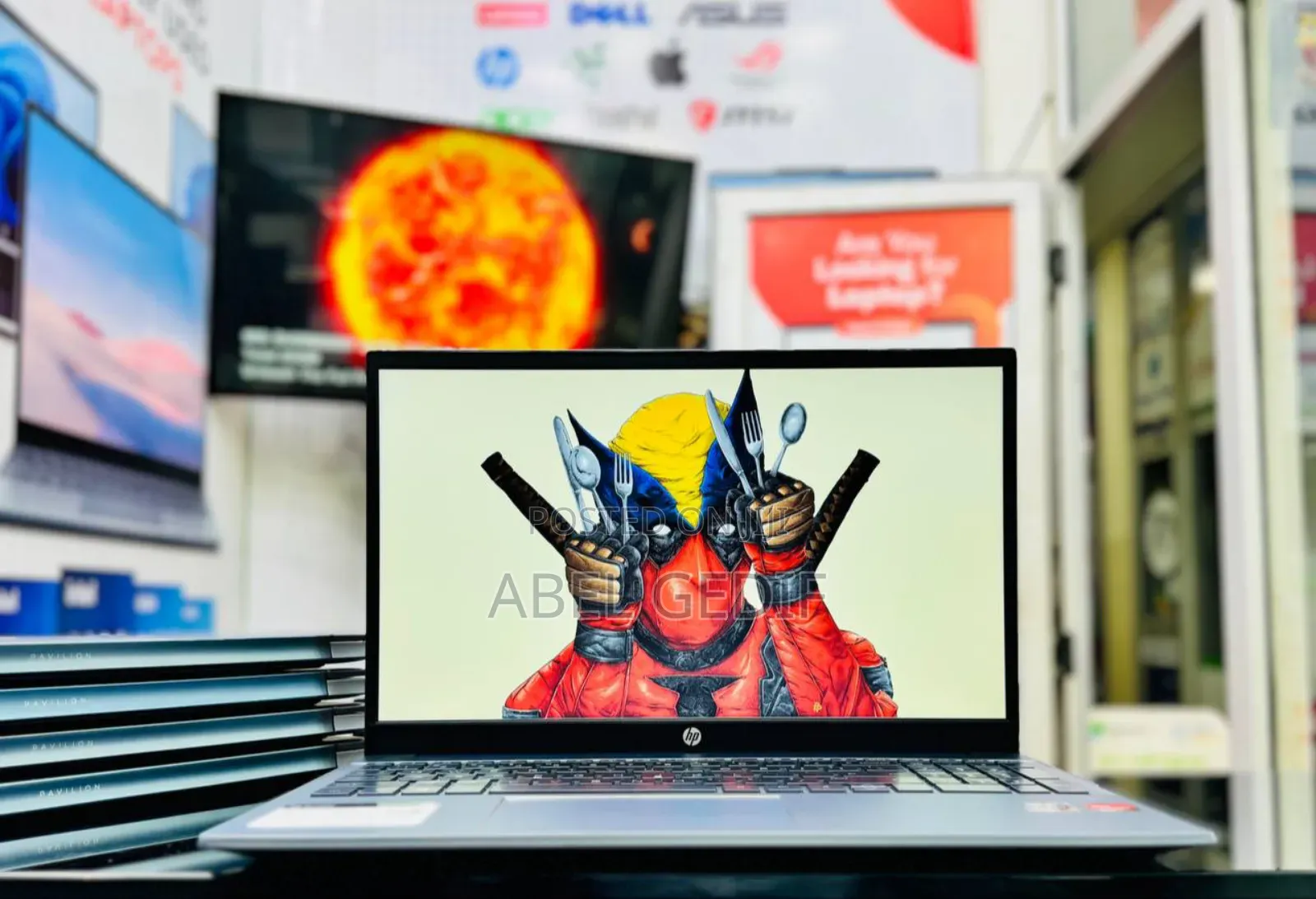 New Laptop HP Pavilion 15 8GB AMD Ryzen 5 SSD 512GB