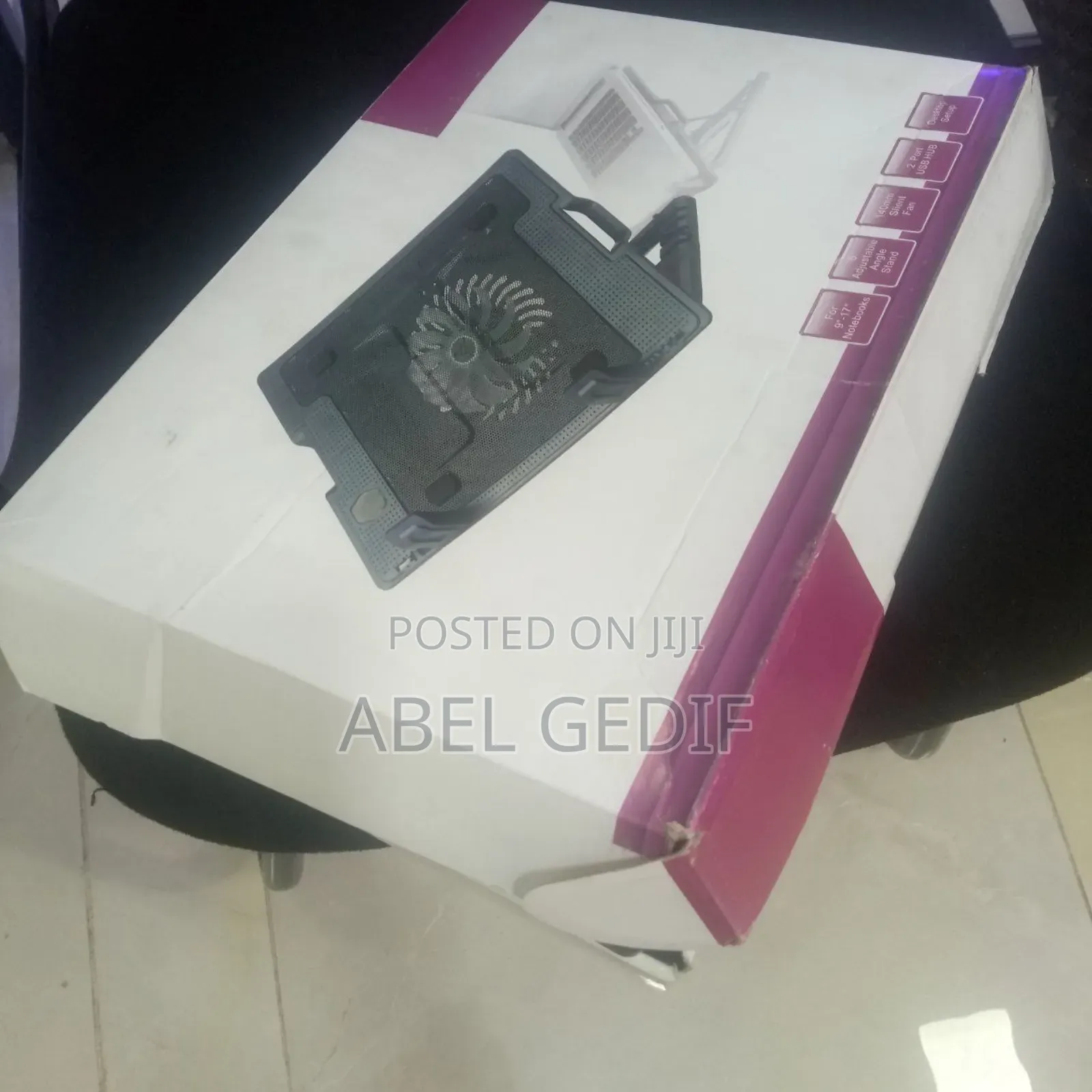 Cooling Fan and Laptop Stand