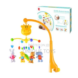 Musical Rotating Bed Bell Mobile Baby Crib Hanging Toy
