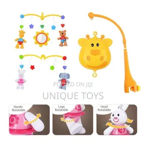 Musical Rotating Bed Bell Mobile Baby Crib Hanging Toy
