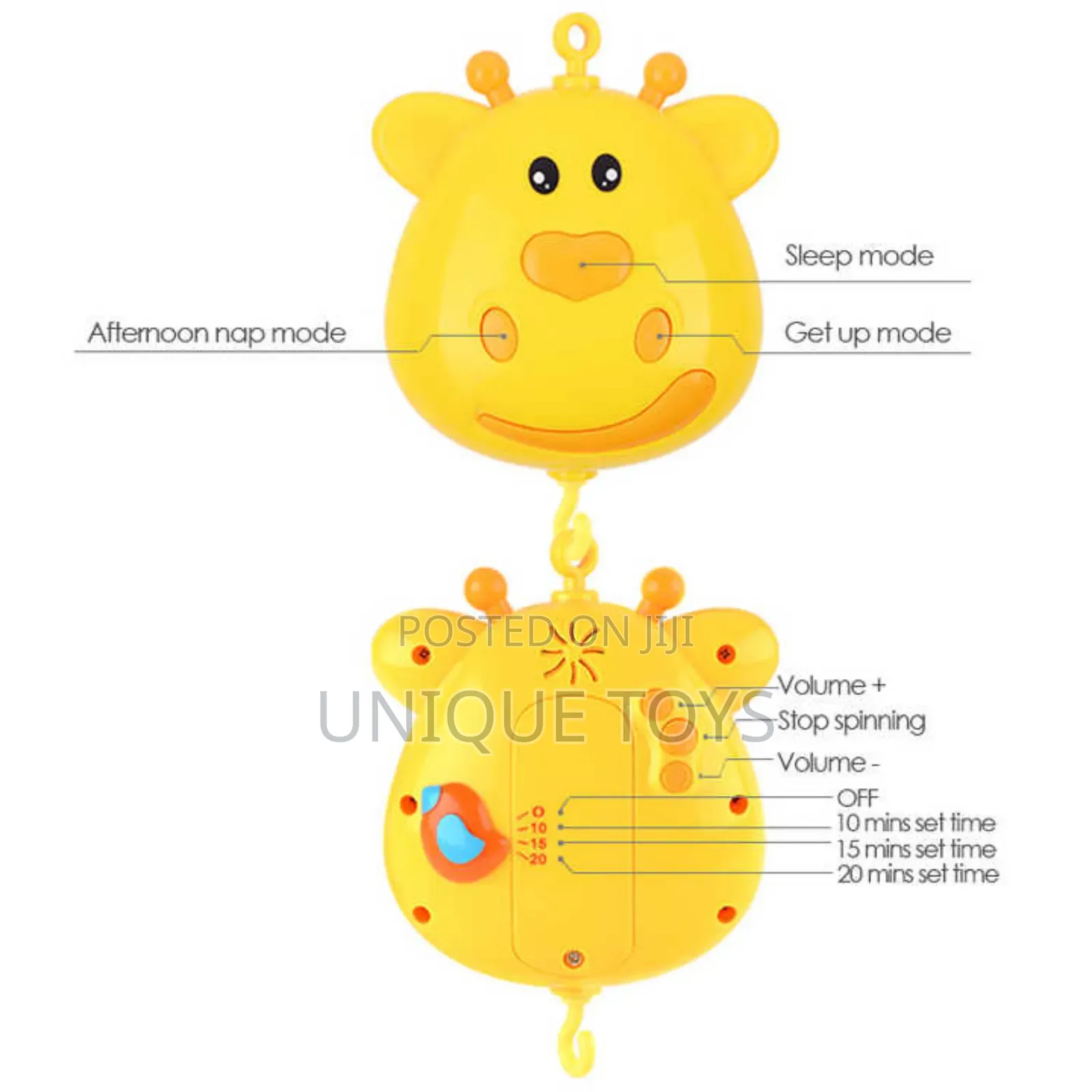 Musical Rotating Bed Bell Mobile Baby Crib Hanging Toy