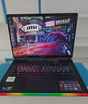 Photo - New Laptop MSI GE66 Raider 10SGS 64GB Intel Core I9 SSD 2T