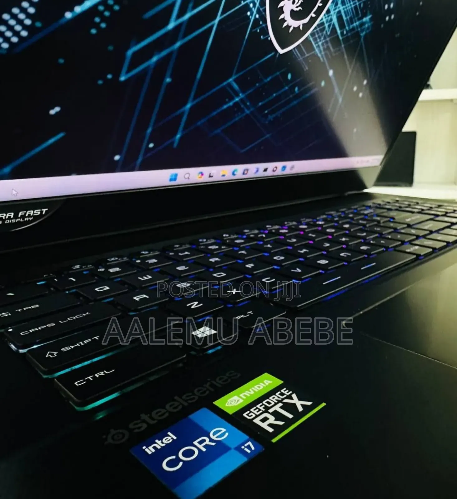 New Laptop MSI GP75 Leopard 16GB Intel Core I7 SSD 1T