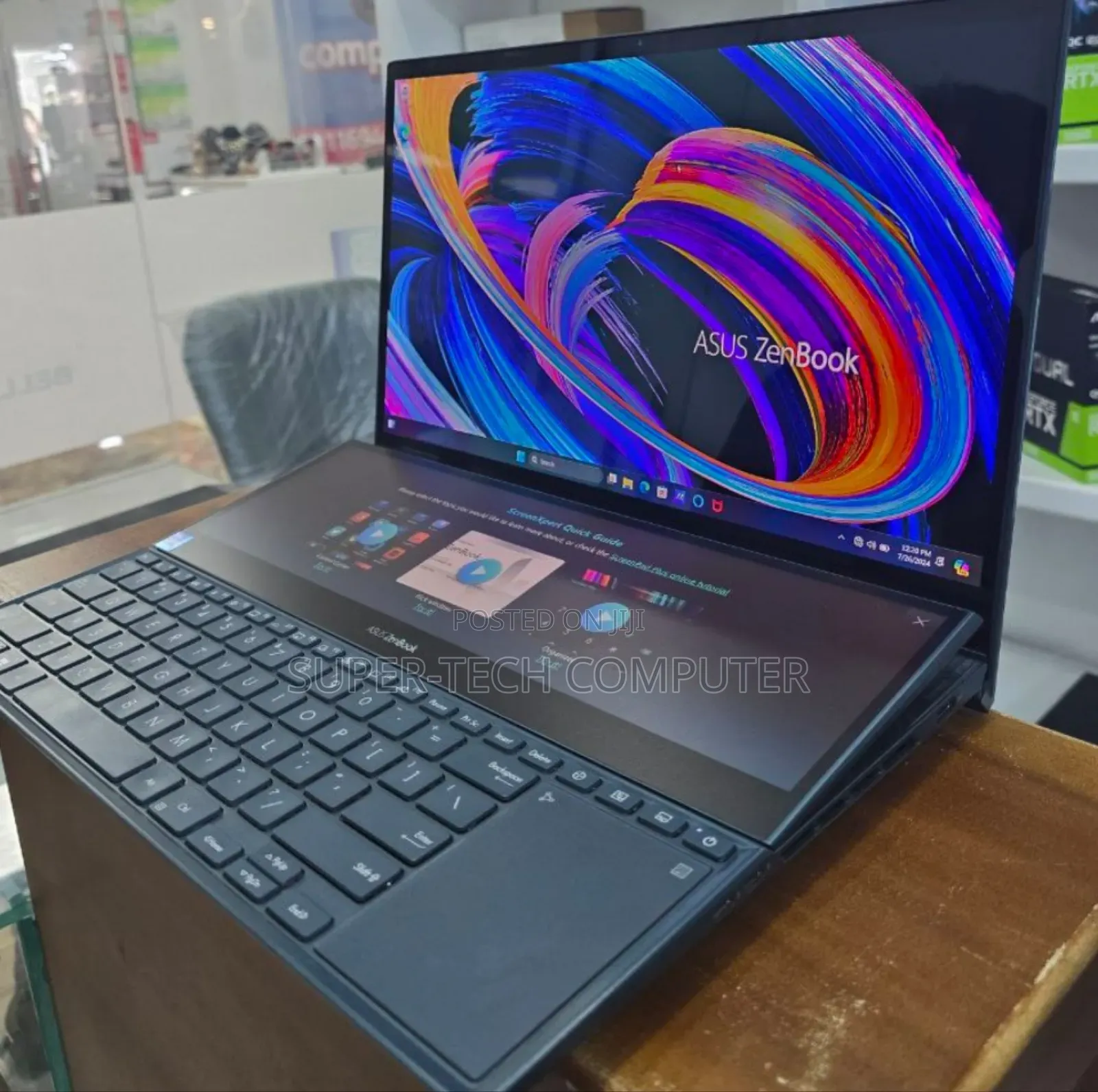 New Laptop Asus Zenbook Duo 14 16GB Intel Core I7 SSD 1T