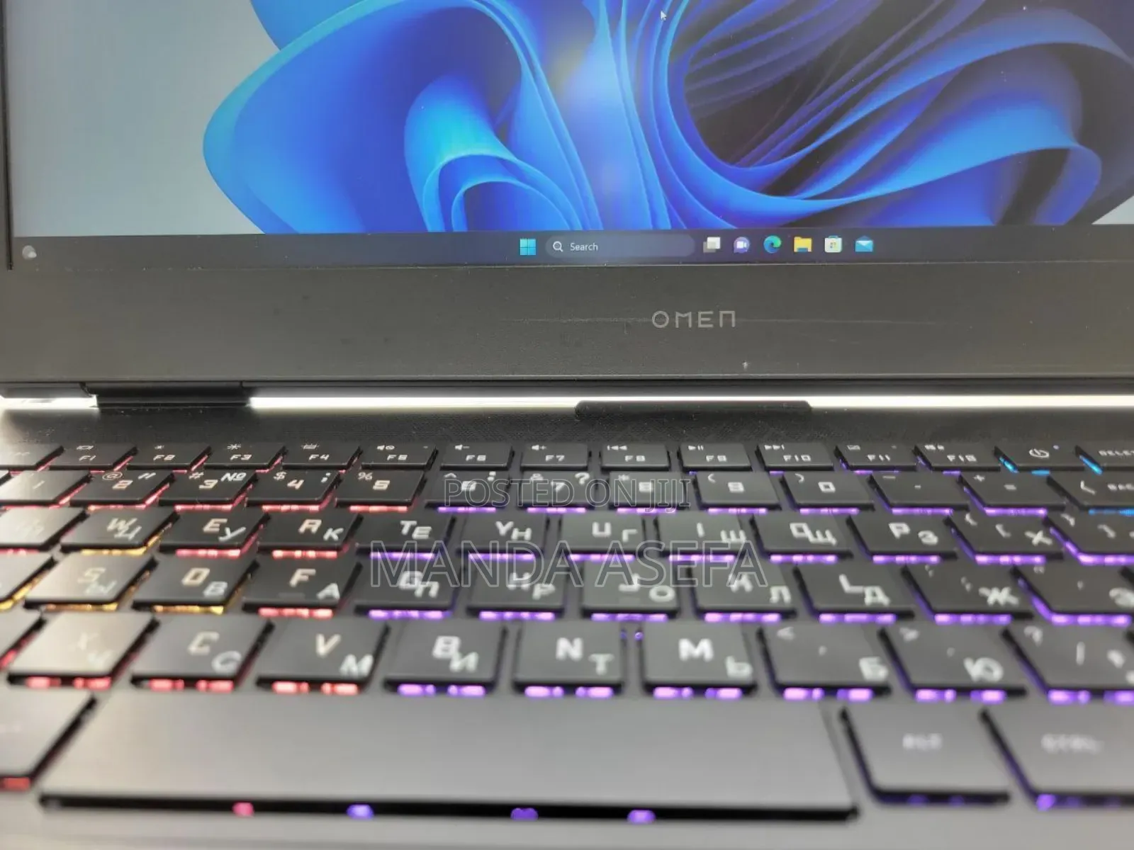 New Laptop HP Omen 15 16GB Intel Core I7 SSD 512GB