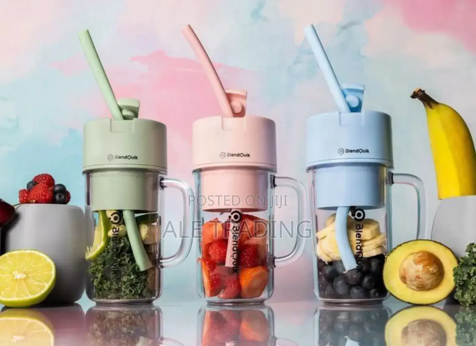 Mni Rechargeable Juicer Cup With Straw