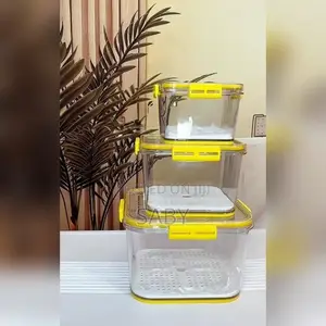 Airtight Square Timing Keeping Fresh Refrigerator Storage