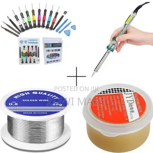 Soldering Wire+ JYD ZJ-18 Soldering Paste +Screwdriver