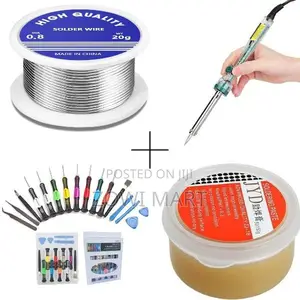 Soldering Wire+ JYD ZJ-18 Soldering Paste +Screwdriver