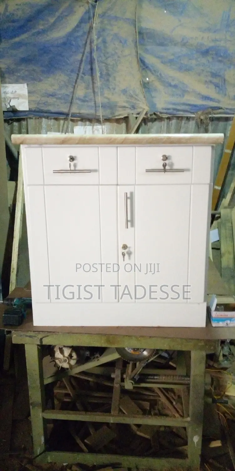 80cm ብፌ ለአነስተኛ ቤት የሚሆኑ በ MDF የተሰራ