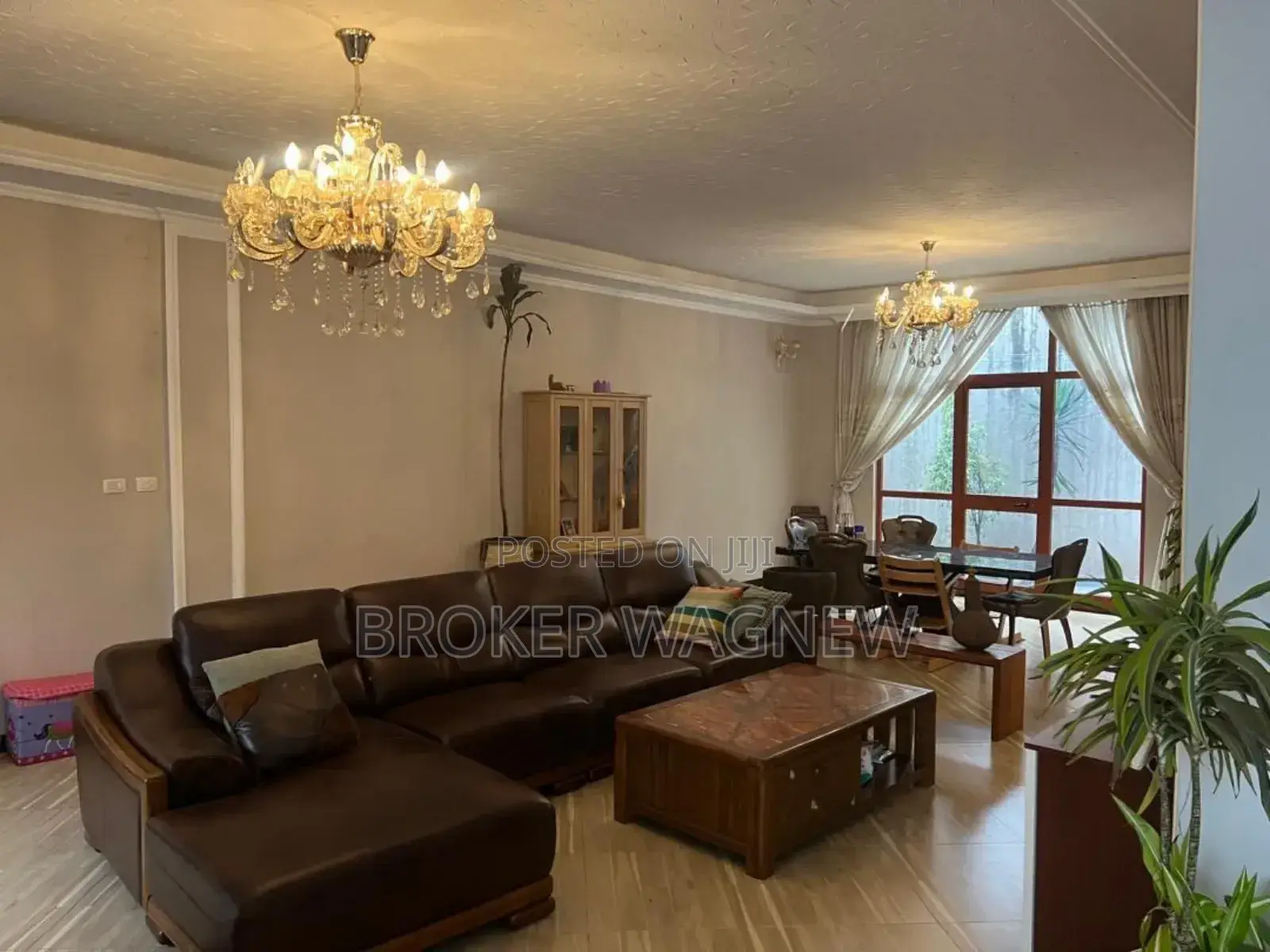 Furnished 4bdrm House in Yeka for rent