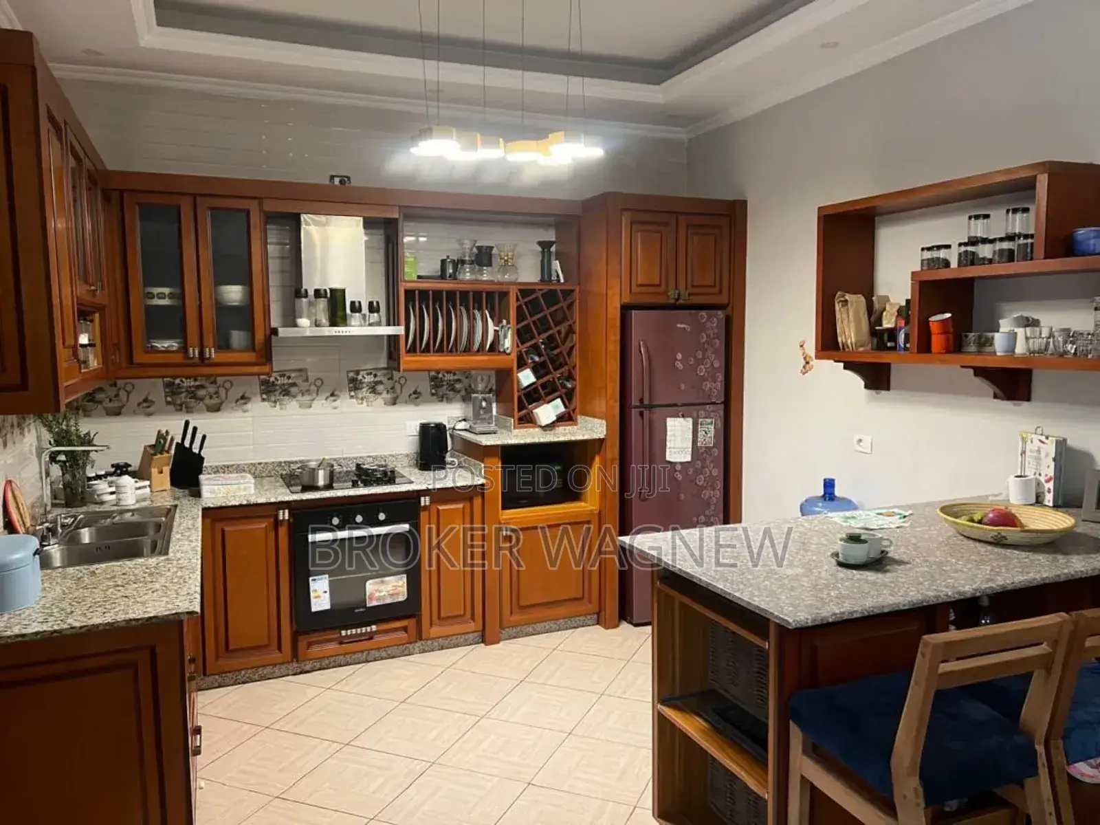 Furnished 4bdrm House in Yeka for rent