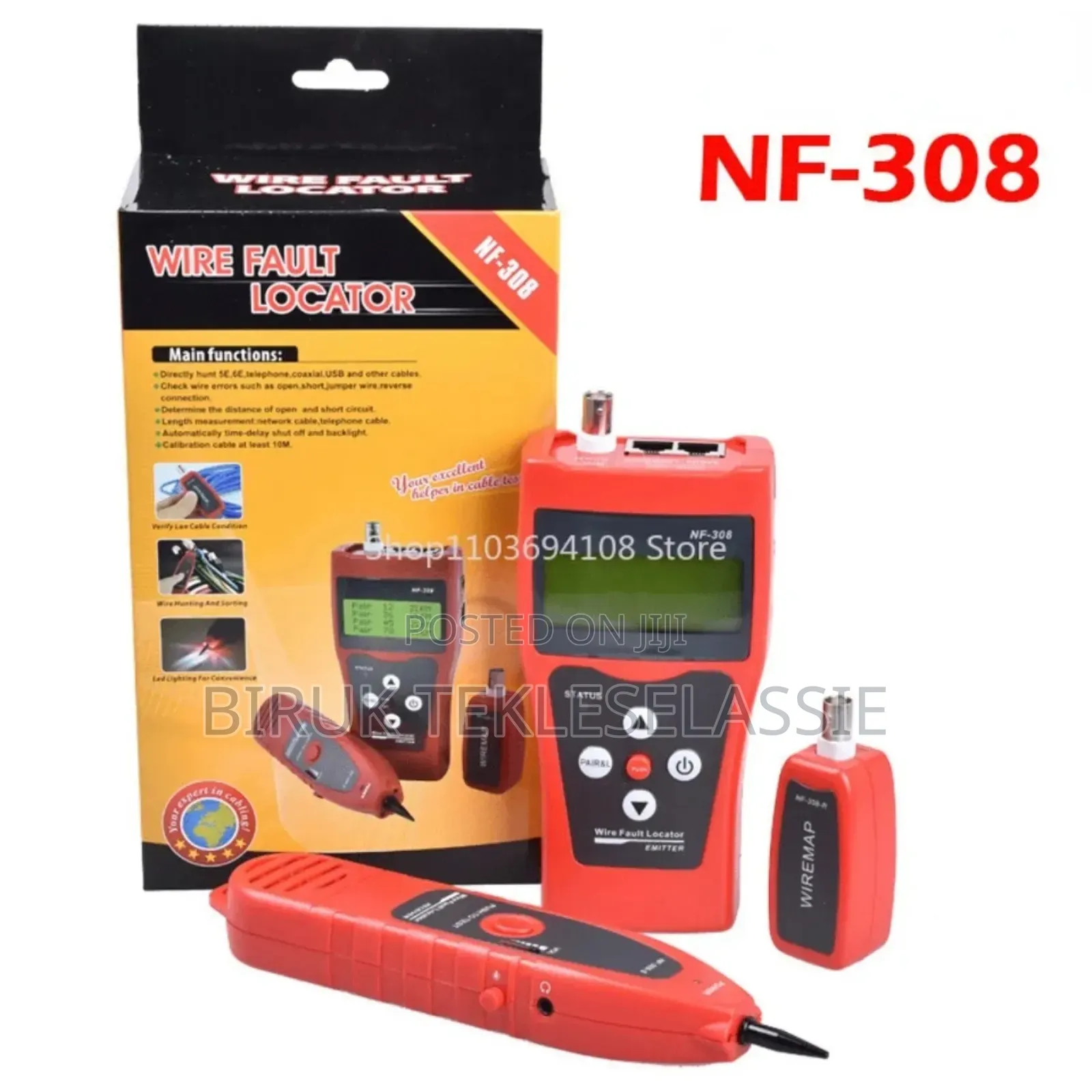 Noyafa Nf-308 Lan Cable Tester Telephone Wire Tracker