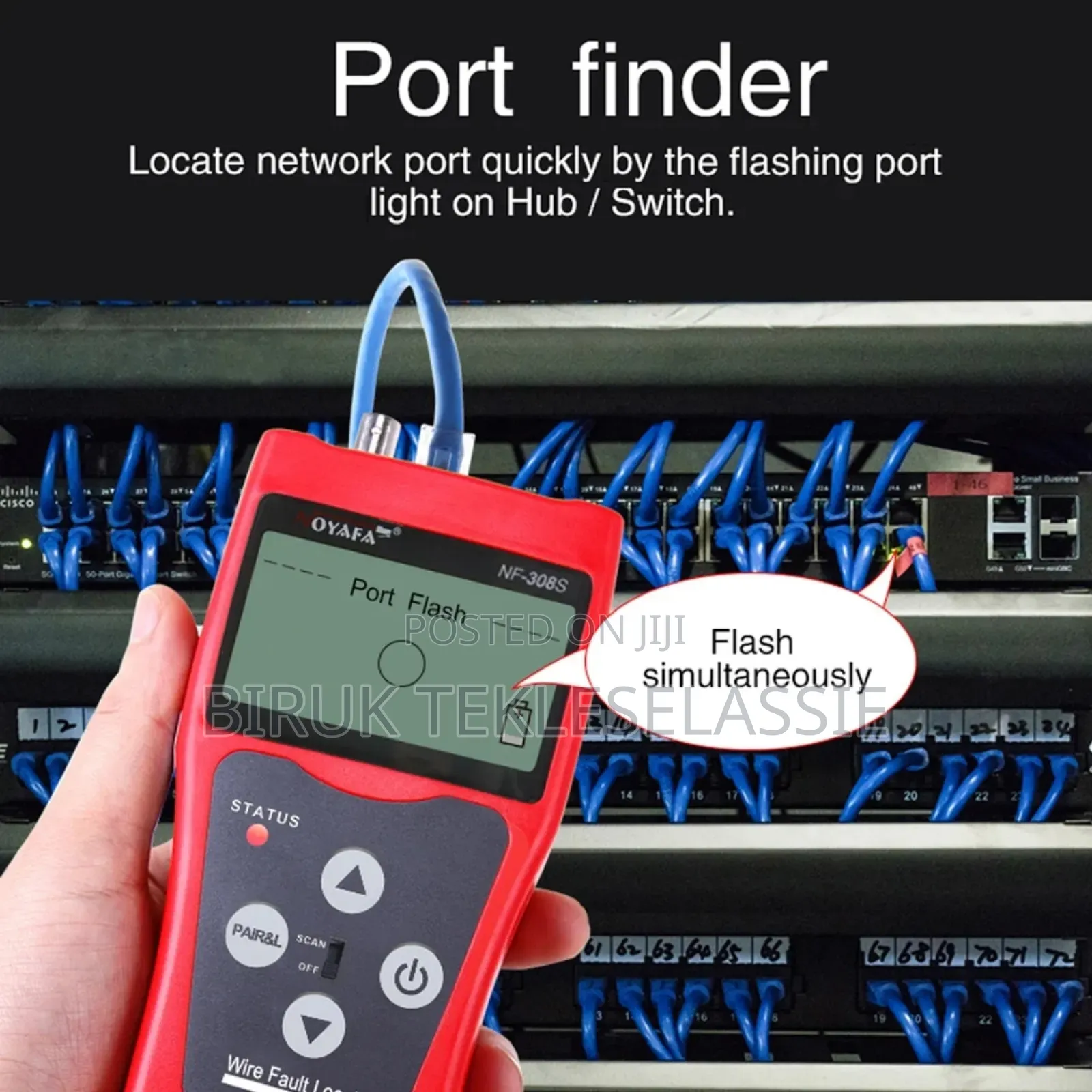 Noyafa Nf-308 Lan Cable Tester Telephone Wire Tracker