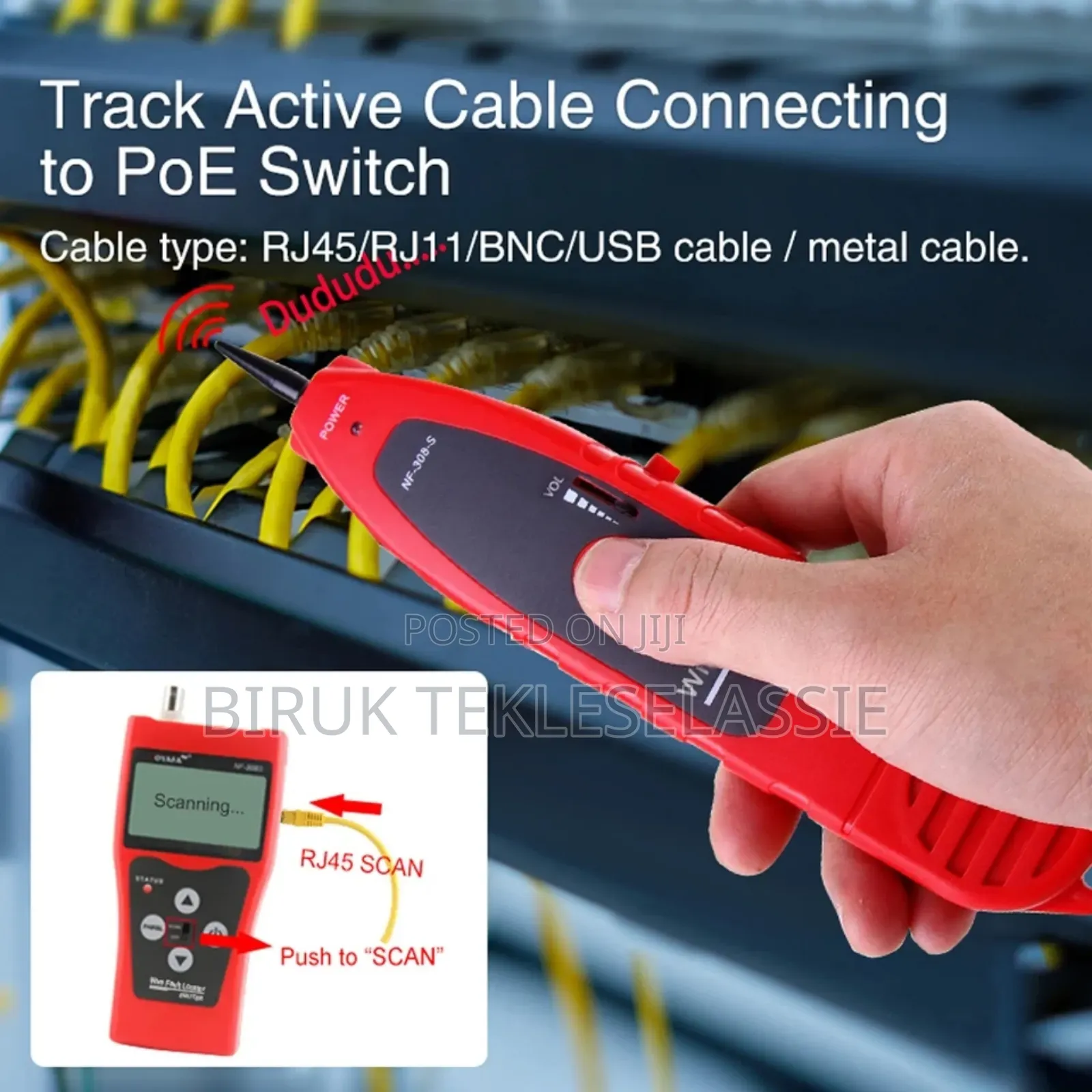 Noyafa Nf-308 Lan Cable Tester Telephone Wire Tracker