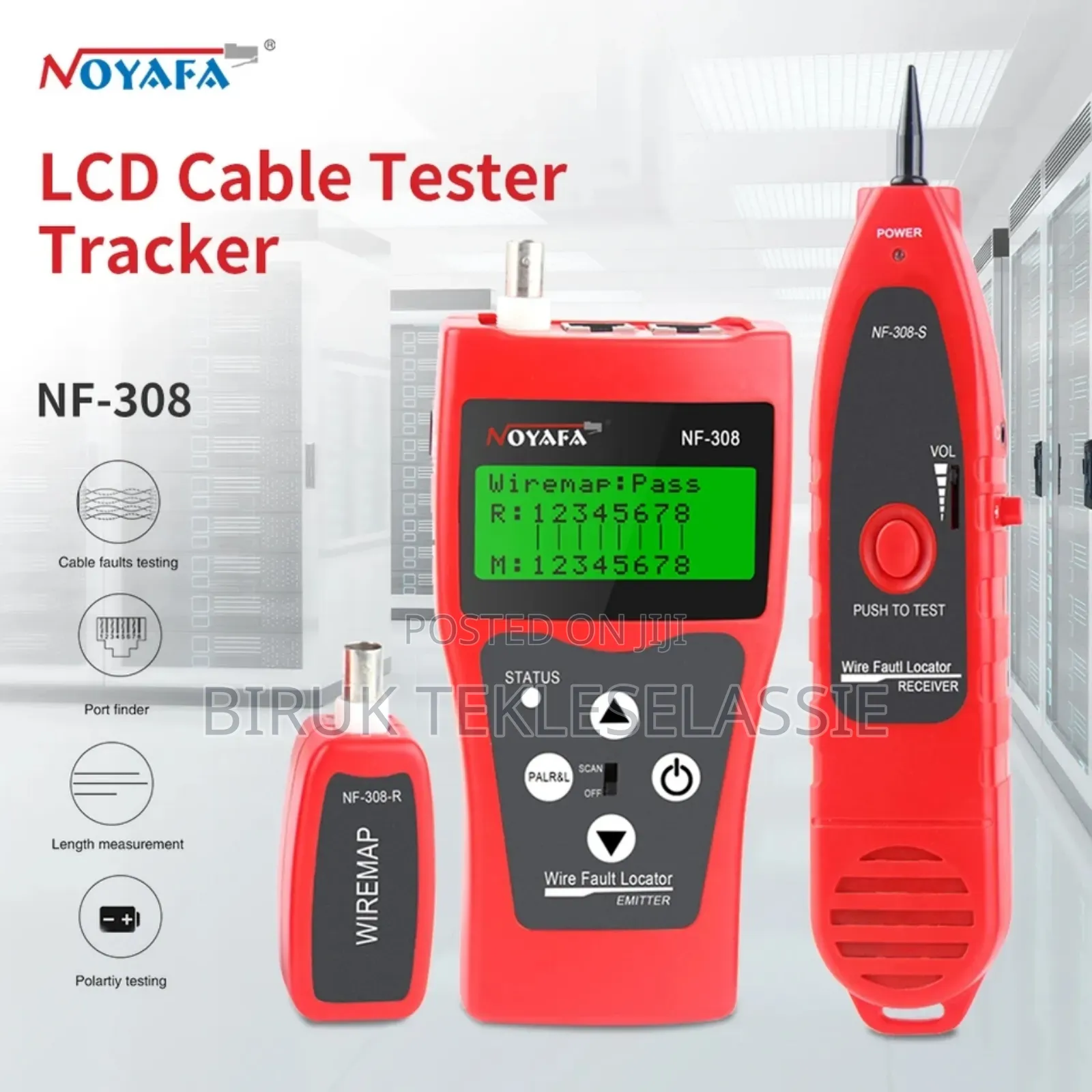 Noyafa Nf-308 Lan Cable Tester Telephone Wire Tracker