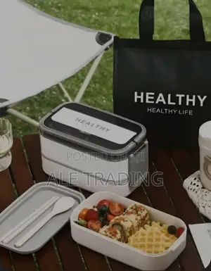 Stainless Steel Double Layer Food Continer