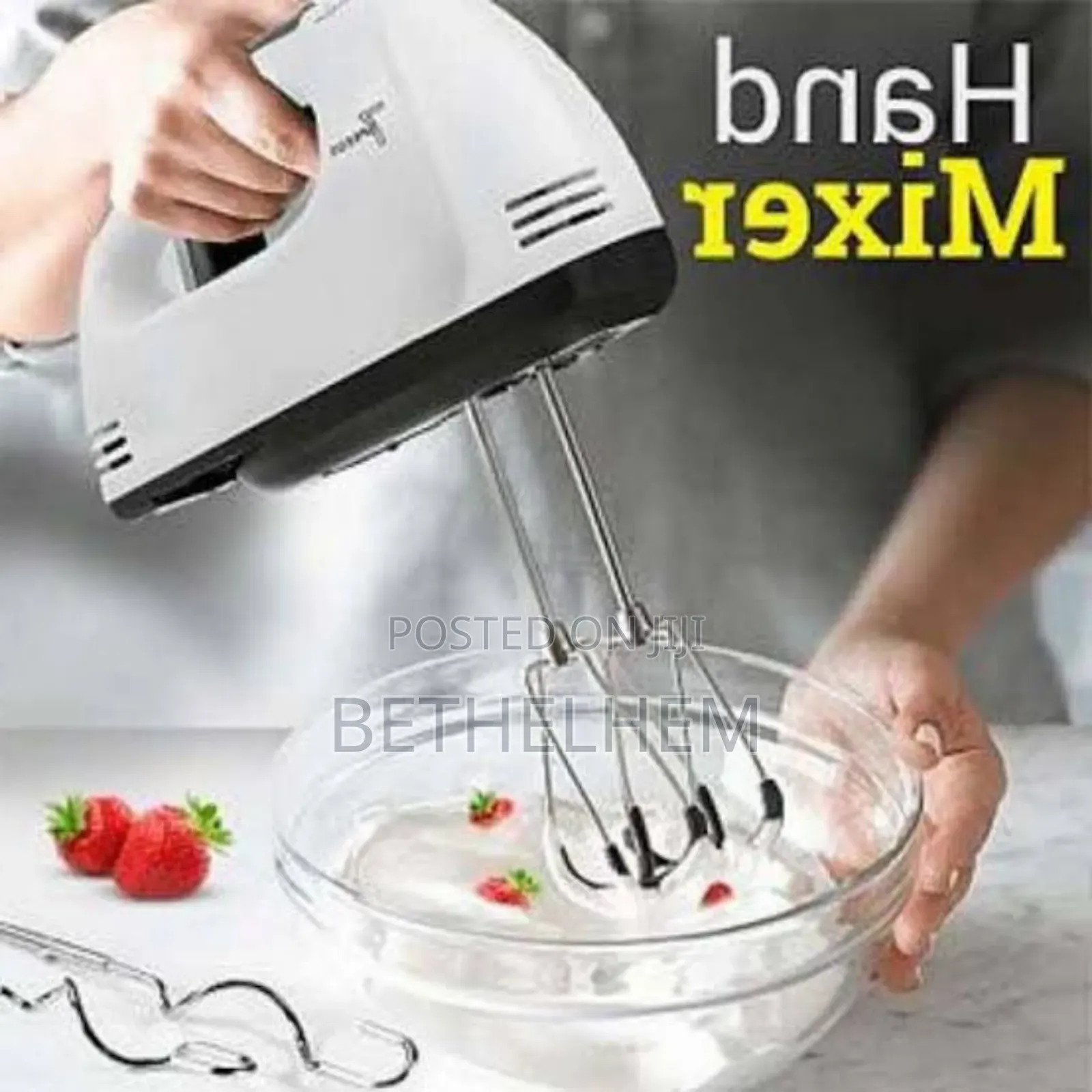 Scarlett Hand Mixer የእንቁላልና ሊጥ መምቻ