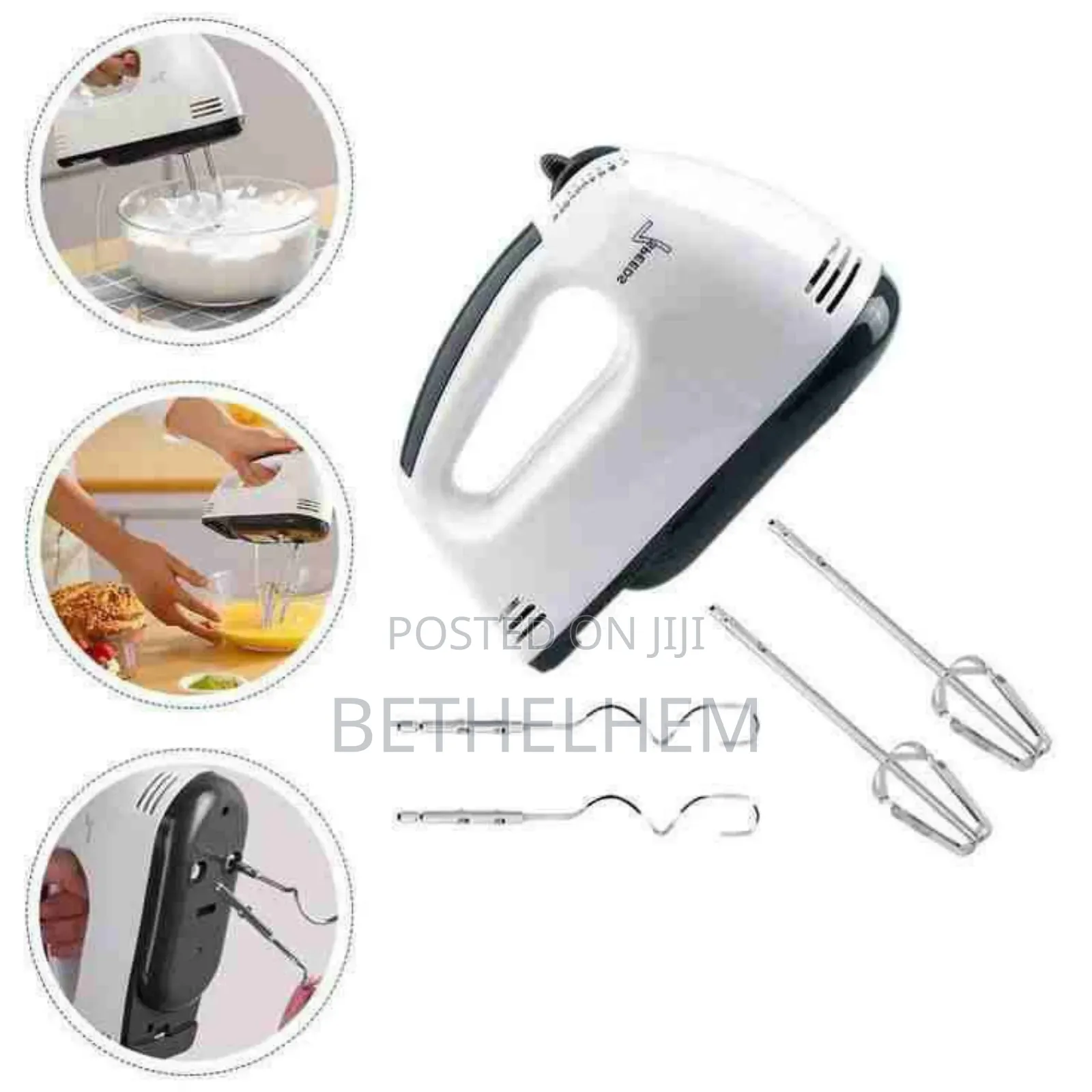 Scarlett Hand Mixer የእንቁላልና ሊጥ መምቻ