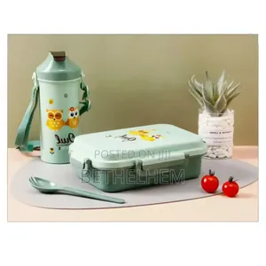 Kids Lunch Box With Water Bottle