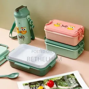 Kids Lunch Box With Water Bottle
