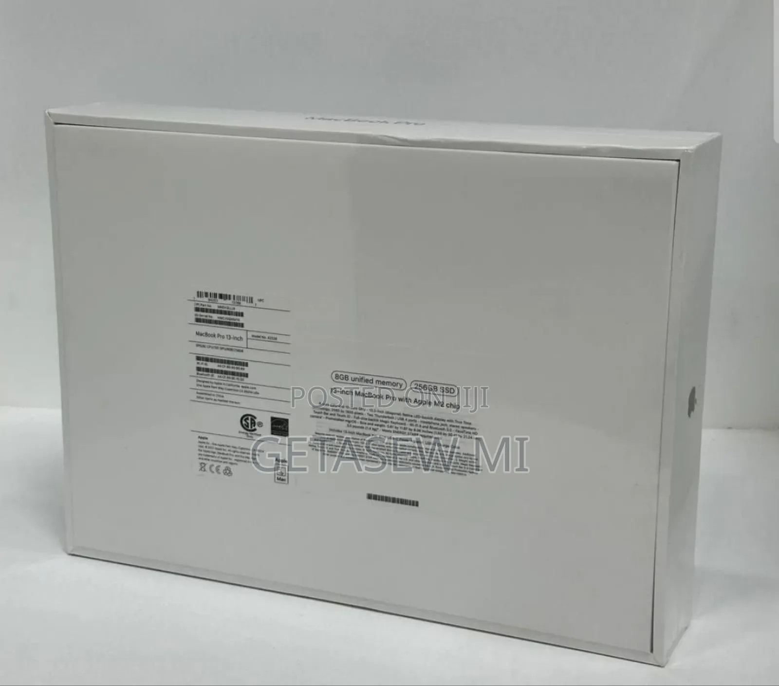 New Laptop Apple MacBook Pro 2022 M2 8GB Apple M2 SSD 256GB