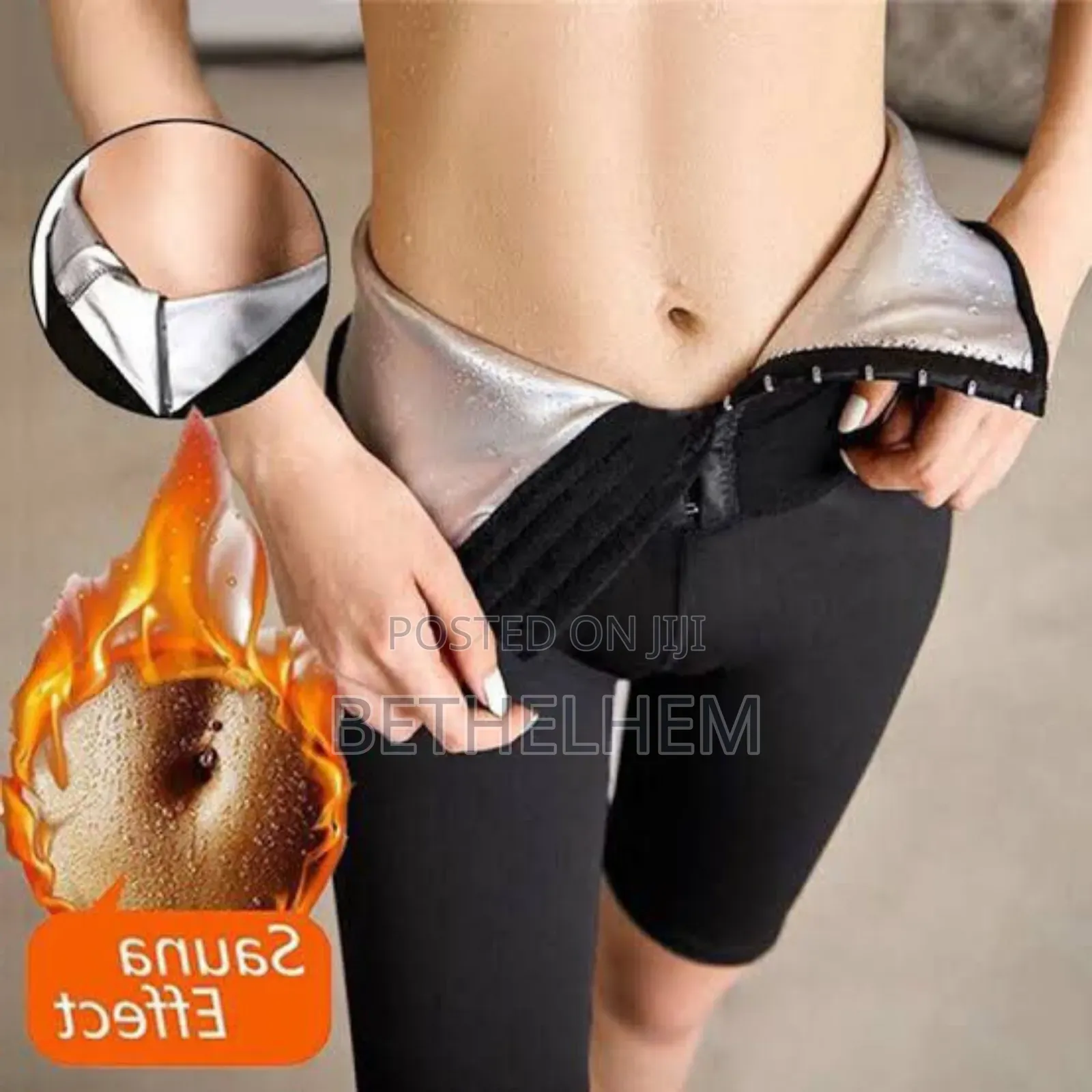 High Waist Sauna Sweat Pants