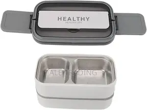 Stainless Steel Double Layer Food Container
